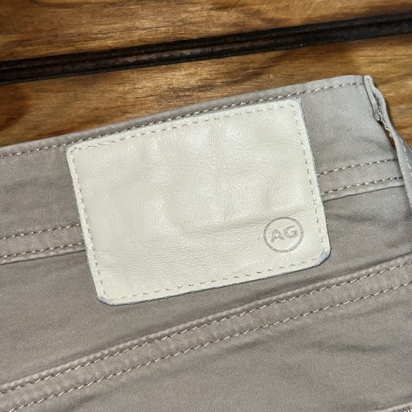 Adriano Goldschmied The Graduate Mens Size 38x32 Tailored Leg Jeans Khaki - Picture 7 of 9